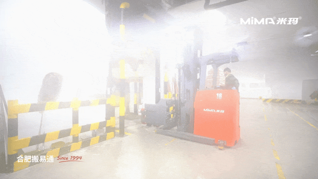 米玛三向叉车.gif